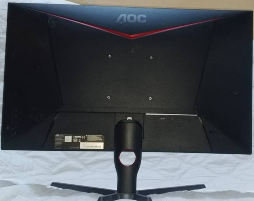 شاشة AOC للـبـيـع
مواصفات
27in
108‪0 × 192‪0
180‪hz
1ms
منافذ
aux ×1
Hdmi ×1
Dp ×1
السعر ١٤٠ الف سعر نهائي 
توصيل متوفر لجميع محافظات العراق 
للتواصل : *********** واتساب
