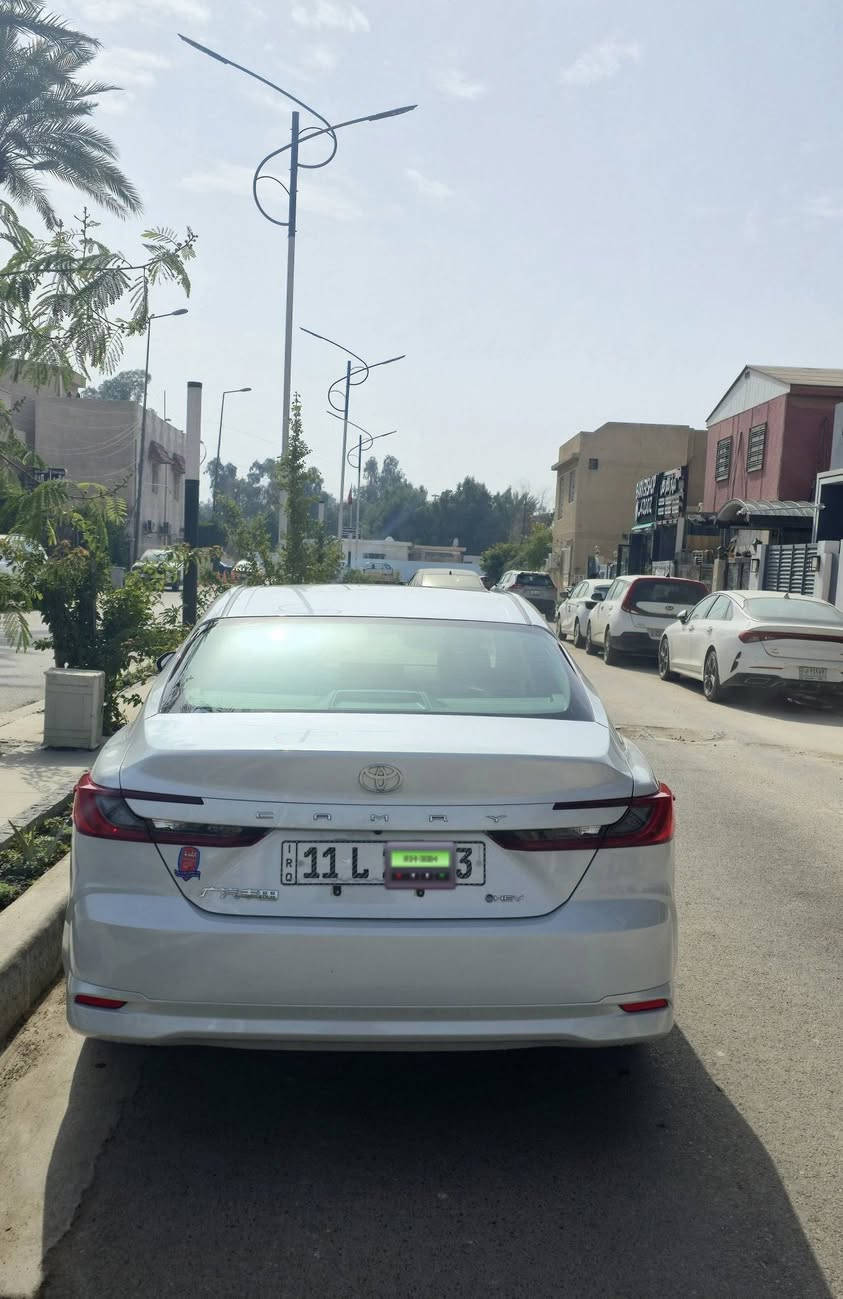 تيوتا كامري زيرو موديل 2025 هايبرد تجميع
للمراوس مع كروس او فروتلاندر
بحالة الزيرو ممشى قليل جدا جدا
السيارخ هايبرد اقتصاديه جداا 
- كاميرا خلفية متحركه
دشبول لمس
صاج اسود
-رادار
-تحديد مسار
-تحكم ستيرن
مودات سياقة
محرك  هايبرد
سنوية جديدة رقم بغداد
تحويل مباشر
-بحالة الزيرو
قطعتين تبريد
حساس اطارات
ويل كب .
مري شفط
داخل جلد اسود
بصمه تشغيل
بصمة عدد2
فتحه
شاحن لاسلكي
مقاعد جلد + دشبول جلد
شاشه اندرويد اوتو كار بلي
السياره بحاله الزيرو 
المكان بغدا د
منصور/ بغداد
***********
