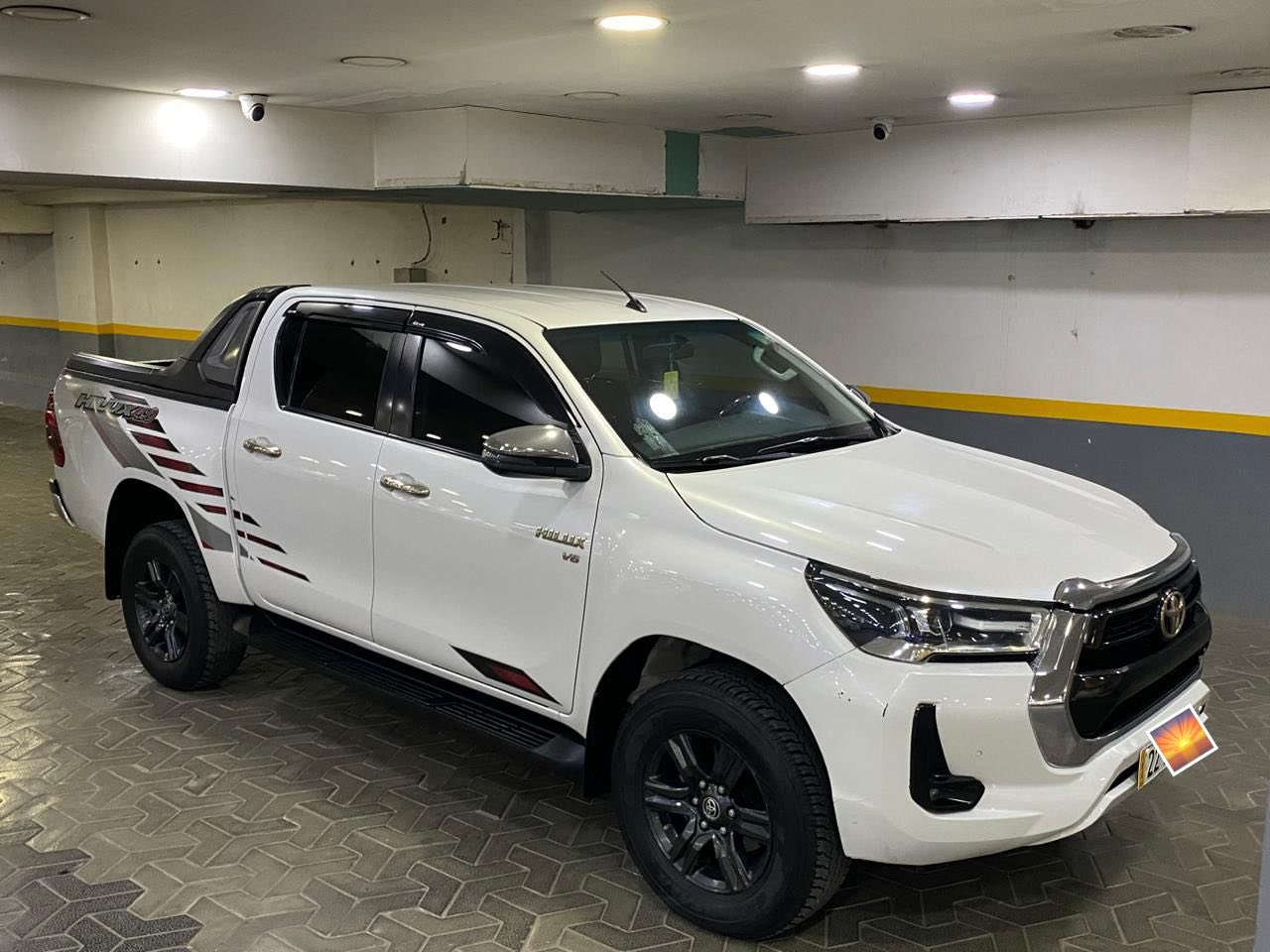 السلام عليكم 
للبيع او مراوس 
تيوتا هايلوكس TRD 2023 خليجي مكفوله من صبغ والتبديل 
بيه بارد بسيط
ماشيه ٨٠
رقم اربيل مكانها بغداد شارع فلسطين 
السعر 255 ورقه وبيه مجال 
***********
