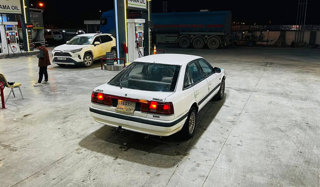 مازدا 1990 كفاله عامه 💯
محرك 8 بخ المرغوب اقتصادي 
صدر امامي خلفي جديد + بطاريه جديد 
گير و محرك و كهربائيات كلها بشرط 
تدفئة شغال 🔥 تبريد ما يشتغل 
السياره من 2012 لحد الآن يم شخص واحد 
السياره مال جناي برغي نقص مابيها 
رقم سليمانيه بسمي شرط تحويل نفس اليوم
العنوان ~ كلار قضاء سليمانيه 📍
السعر 38 ورقه وبيها مجال 💵💸
الهاتف ***********
