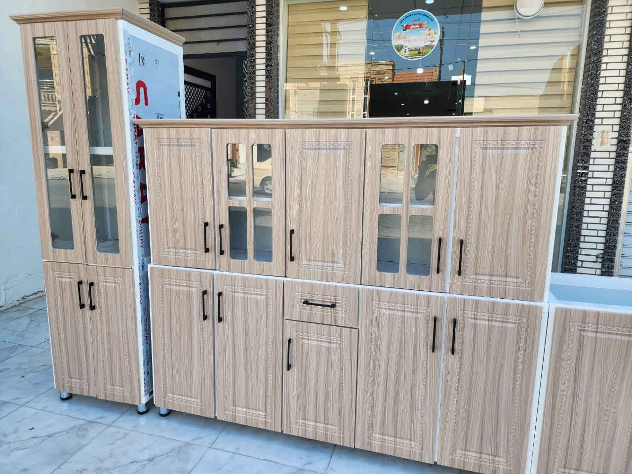 معمل  الامير 💥جديد،💥 تفصال تزكام 
قياس مترين ونص مع فاترينه 
وسنك متر ونص. كامل مرمر
للستفسار ع خاص او تساب ***********
