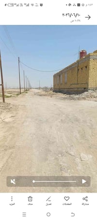 قطعه للبيع 200 متر بهذا الشارع بحي الجوادين   للاستفسار 07801541605