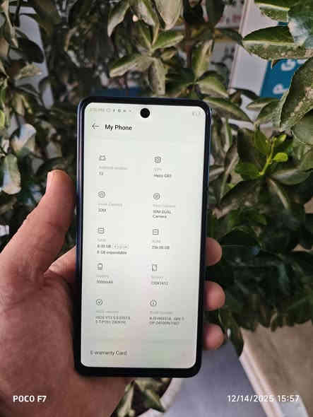 TECNO SPARK 20

زاکیرە 256 گێگا 
ڕام 8+8
پاتری 5000

نرخ : 85 هەزار 

***********
***********

بۆ گەیاندن نرخ 5 هەزار

ناونیشان قەڵادزێ
