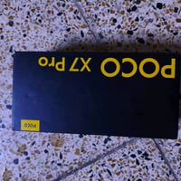 بوكو x 7 برو جهاز نضيف  وياه شاحنه وكارتونته 350000