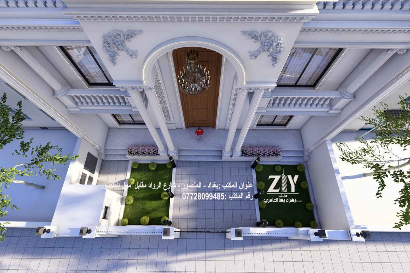 ⁨ قصة زبونة أول ما شافت الواجهة، كلتلي:
“هاي مو بس واجهة… هاي إحساسي بالبيت اللي أريده” 🤍

الغريب؟
الواجهة جانت مصمميها قبل لزبون ثاني…
بس من تحب الشغل الصح، تحبه من أول نظرة ✨

كعدنا نحچي، عدلنا تفاصيل، ضفنا لمستها الخاصة…
وصارت الواجهة إلها، وتحولت الفكرة إلى حلم  يقترب من التنفيذ.

أجمل شي بشغلنا مو الرسم ولا الحجر…
أجمل شي الثقة، والانسجام، والإحساس إننا نبني شي يعيش سنين 🏡

من التصميم إلى التنفيذ…
نشتغل بحب، ونبني بثقة 🤍

#من_التصميم_إلى_التنفيذ
#ثقة_تبني_بيت
#Architect_Life
#DreamHome

تصميم مخطط طابقين مع واجهة كلاسيك في ديالى 

المساحه الكلية 317 متر مربع 
المساحه البنائية 232 متر مربع 
نوع الواجهة:كلاسيك 
المواد المستخدمة:مرمر وتطعيم صبغ 

#نحن لا ننافس نحن نتميز بتصاميمنا الحديثة والمواكبة للتطور 

يمكنكم مراسلتنا على رقم الواتساب ***********
او زيارة موقع المكتب في بغداد المنصور شارع الرواد مقابل مول المنصور بناية الرويال 
تصميم تنفيذ اشراف⁩
