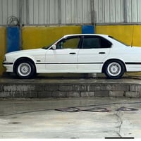 بيئم 525 رقم نينوئ  موديل91محدثه 95 بدون صبغ سياره جاهزه مال جناي تبري...