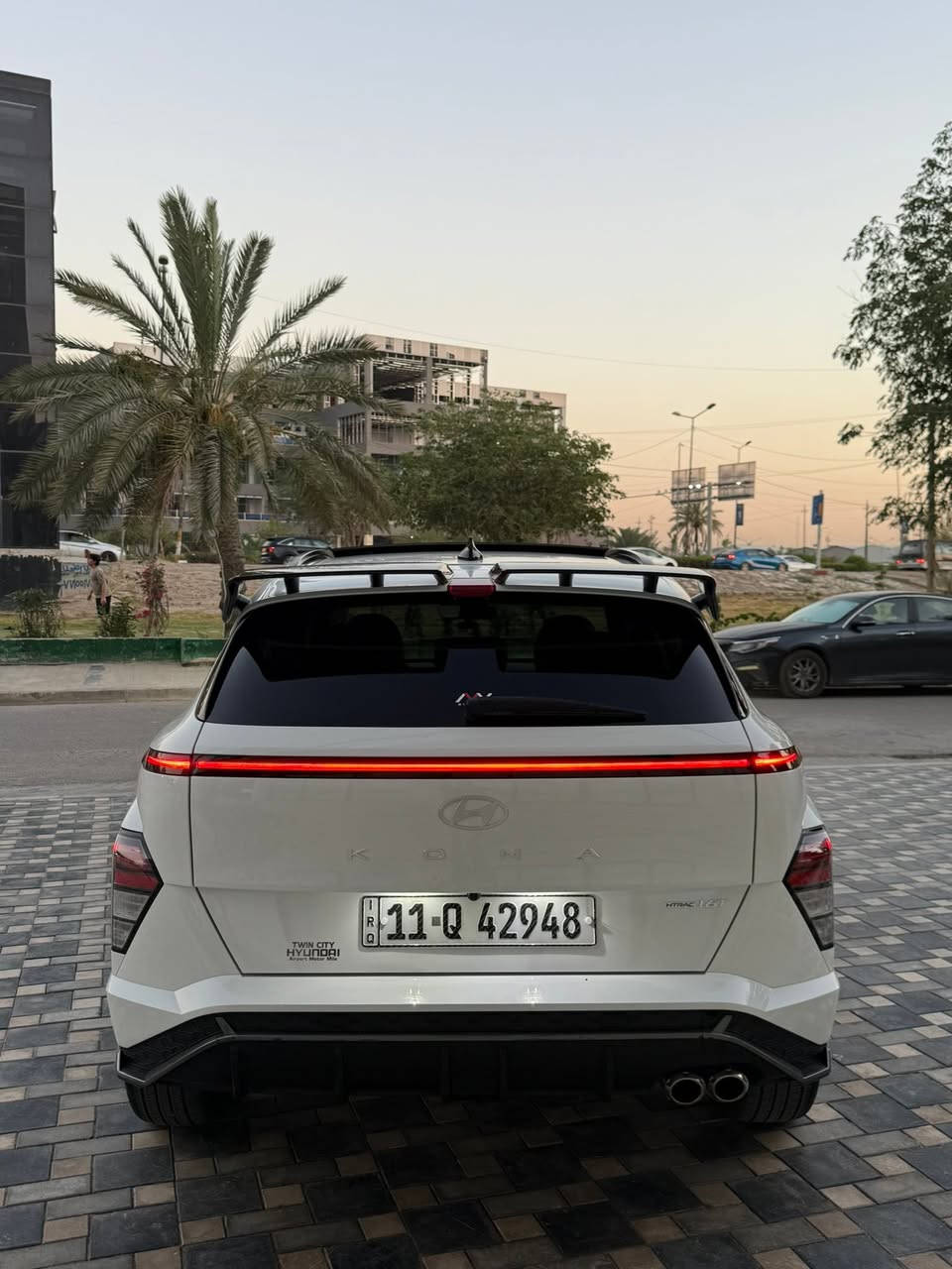 السلام عليكم
كونا Kuna(N) Laine  2024   الشكل الجديد كليا ماشية 36.000 كيلو متر
بيها صبغ حافة البنيد  فقط و تبديل دعامية
الجاملغ اليسار. جان موجود بالسيارة و شديتة نفسه مابي شي
موصفات ال N معروفة
سقف بنوراما
كشنات جلد و كنتارة
بصمة
شاشة متصلة
كير كهربائي تعليك
شحن وايرلس
ويل كروم حجم 19
السعر 18.300$ و بيها مجال بسيط
مكاني بغداد الكرخ
***********
