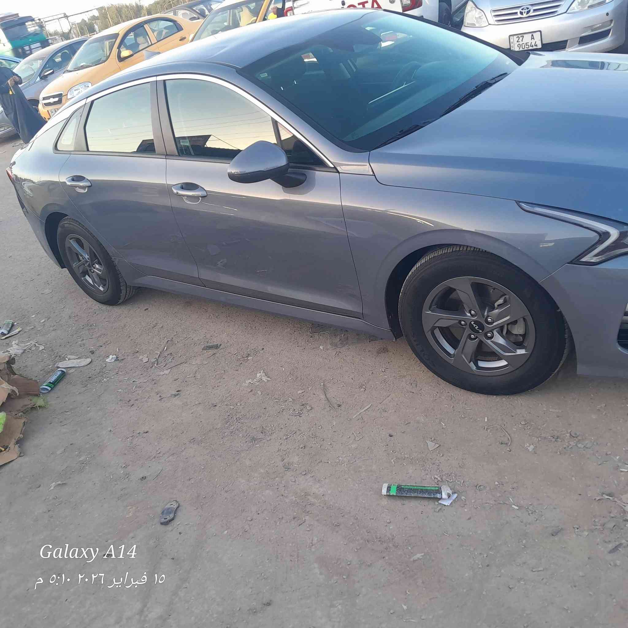 كي فايف اللبيع ومراوس موديل ٢٣ مواصفات معروفه حادث المرفق وقطعتين كلير بدون فتح رقم ***********تصل ***********
