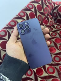 آيفون ١٤ برو ماكس ذاكره ٢٥٦  m  شرق أوسط مبدل بطاريه اصليه  وشاشه نوعي...