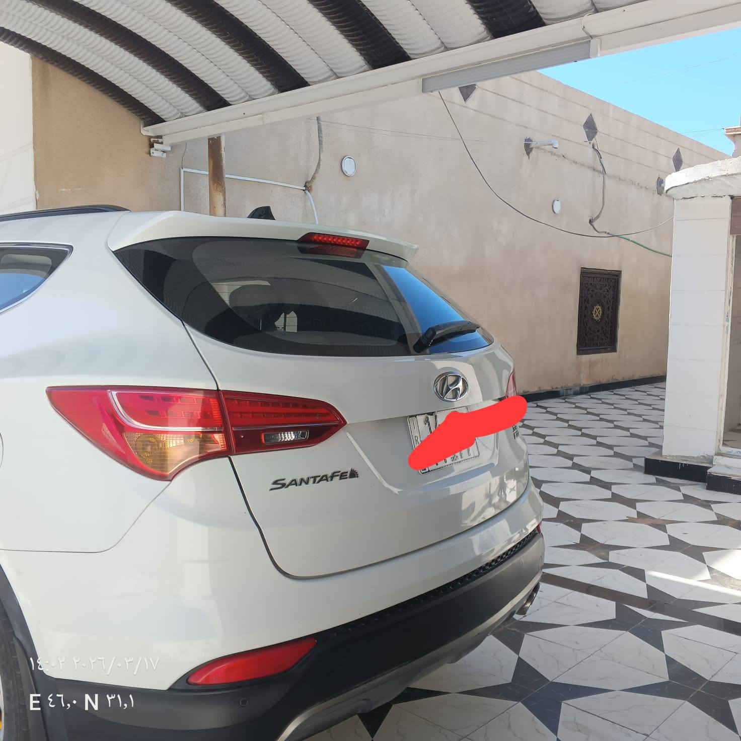 سنتافي  2014 وارد خليجي 
6 سلندر  مكفوله من الصيغ والضربه بيه تكحيل بسيط 
سبعه راكب 
 فول تبريد 
باقي تفاصيل كل تمام 
رقم مميز إنكليزي سنويه 2027
العنوان بصره الدير ناحيه نشوه
سعر 172 وبيه مجال بسيط
***********
