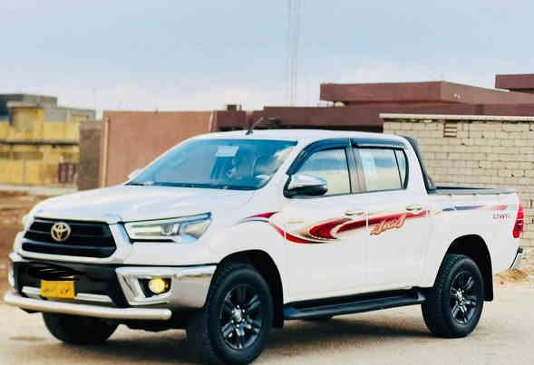 تيوتا هايلوكس فور ويل 2021سياره جديدة مكفوله كفالة عامه كارتون وضع شركه ماشيه 60الف فول مواصفات كير اوتماتيك بصمه عدد 2 سيد نهرو يدات ذهبي كويتي رقم أربيل سنويه جديدة تريد تحويل تريد وكالة السعر 300وبيه مجال للشراي استفسار اتصال 📞 
***********
