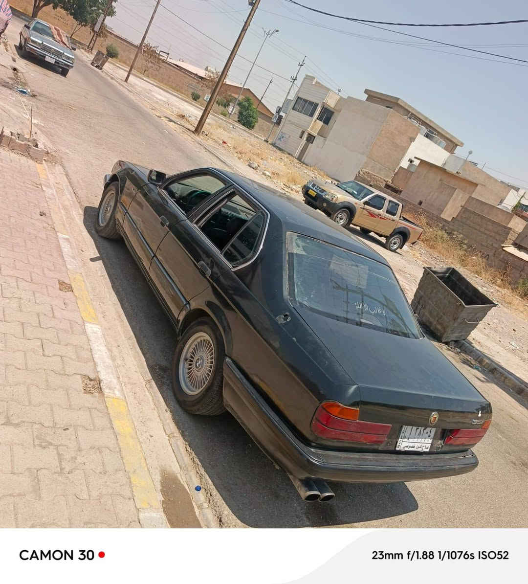 س ع بي إم 735 موديل 91 كير محرك بشرط سياره بدون حادث كهربائيات مسجل مضخم كله شغال بس واشر كلج شويه تعبان سياره ترايك وين متحب سعر 28 عنوان كركوك ‏‪***********‬‏
