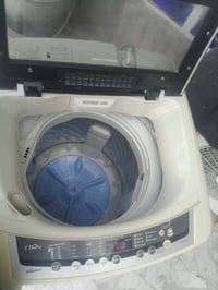 غساله فول اوتماتيك غسل وتنشيف و شطف تغسل بطانيه بانسونيك ياباني 11كيلو...