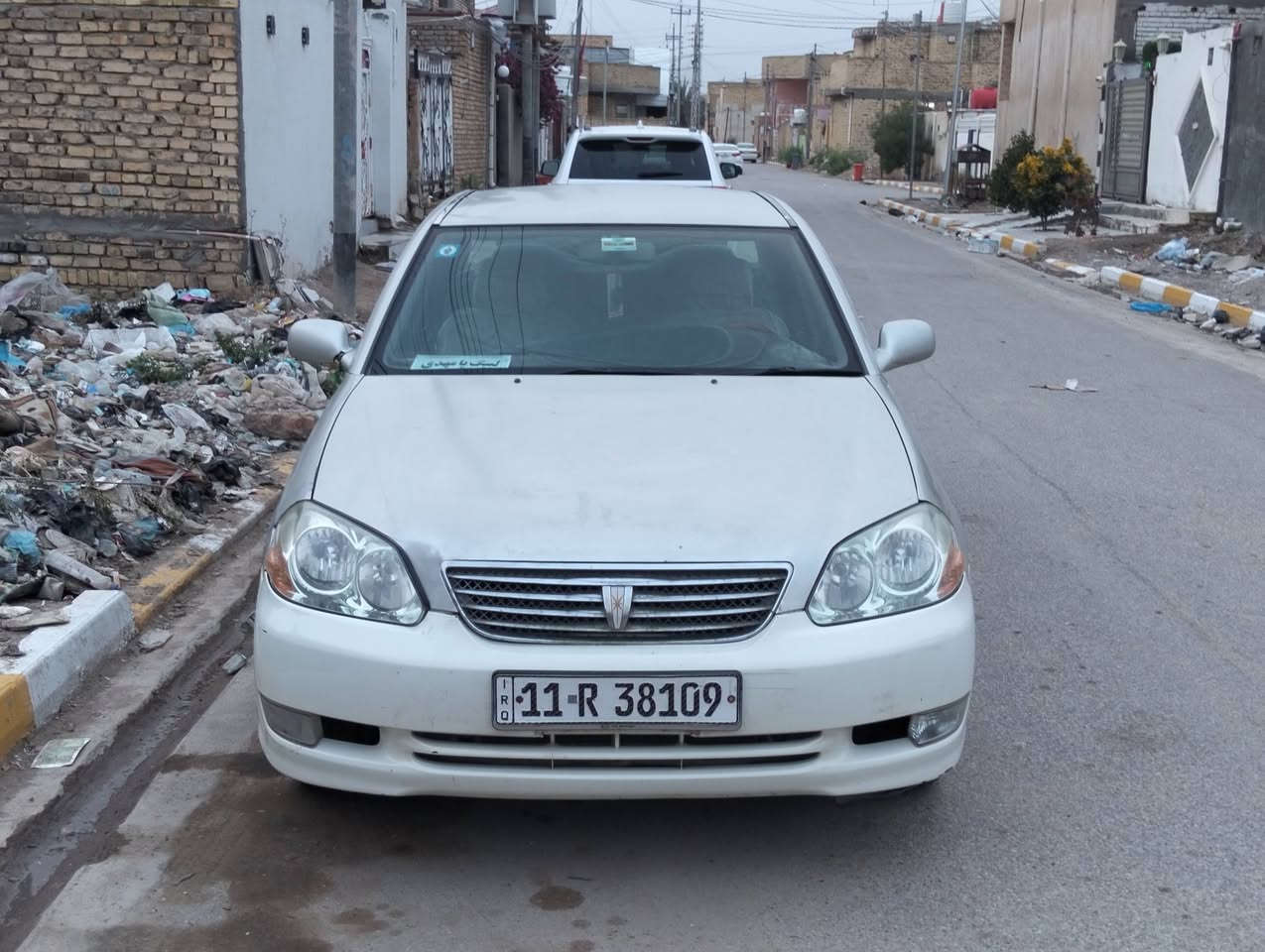 مارك شاهينه موديل 2003 سياره جاهزه  رقم بغداد مشروع وطني انكليزي تحويل ثاني يوم شرط تبريد ثلج شغال حداديه جديده كهربائية شغاله كله مكينه وكير ونجي رياضي جدد تخم تاير جديد غرفته تخبل تبريد شغال ثلج سيارة جاهزه فول  مكان ذي قار شطرة ***********

