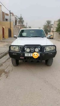 نيسان باترول فتك 2008 رقم بغداد السيارة باسمي محرك 4800 بانزين  كفاله ...