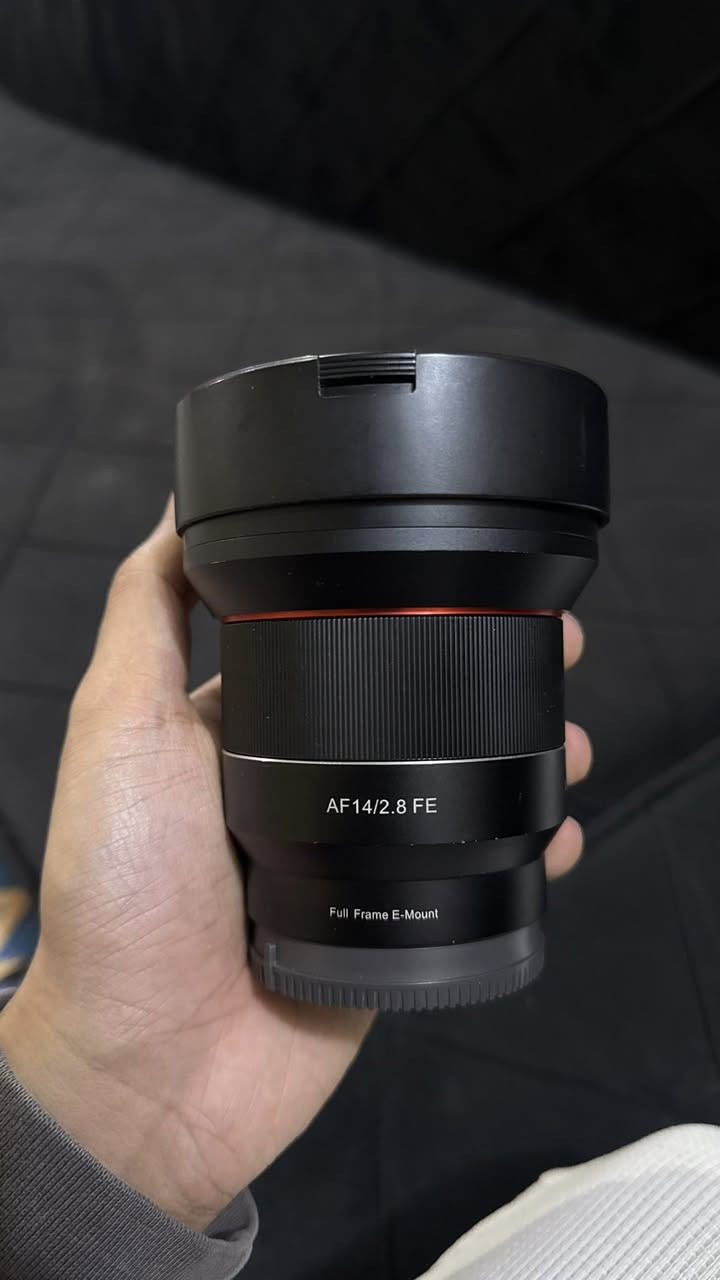 عدسه سوني 14mm f2.8
نضيفه 100‎%‎ اعلى سعر ابيعله 
مكاني بغداد 
للتواصل خاص او ***********

