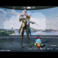 حساب ببجي • مجال بسيط • الكوت مركز