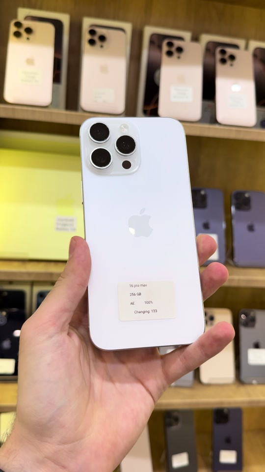 🔥 iPhone 16 Pro Max | 256GB 🔥 🔋 بطارية 100% ✨ نظيف ومرتب وجاهز 📦 ذاكرة 256GB 📩 للجادين والاستفسار راسلونا خاص 📍 فرع الربيعي: *********** 📍 فرع المنصور: *********** #iPhone16ProMax #iPhone16 #Apple #آيفون #بغداد 
