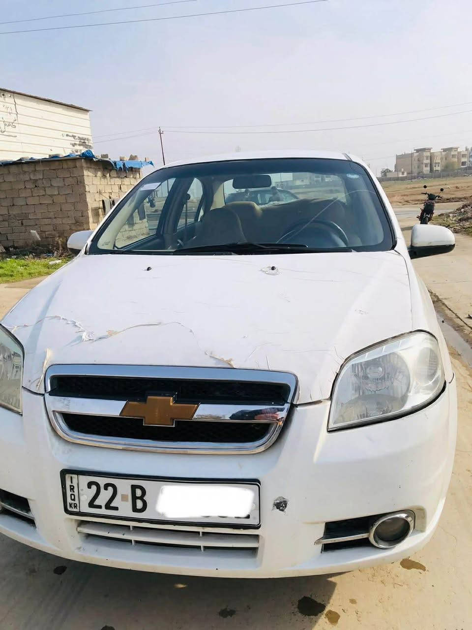 سياره افيوو موديل 2009 
كير عادي داخل اصفر 
سياره حزام صبخ بدون دواخل 
و شوية قمارة بي بارد 
رقم و سنوية و هزة جديد 
سيارة بي كاربون بانزين 
كير و محرك جديد شرط 
اربع تايات جديد 
جام كهرباء 
سيارة كوري 
سعر 50$ مجال
رقم تلفون واتساب فايبر
كورك ***********
زين *********** اكر, نينوى
