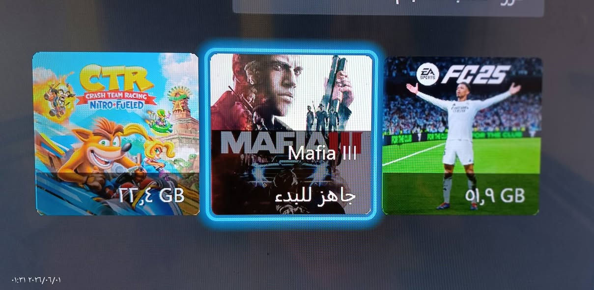 (اكس بوكس وان اس) للبيع
الذاكرة: 1 تيرا
الملحقات:- 2 جوستك أصلي
حساب بي 3 ألعاب كراش ومافيا 3 وفيفا 25
السعر 200 الف
للتواصل المراسلة على الخاص


**إذا كنت صاحب هذا الإعلان وتريد حذفه لأي سبب، رجاءا أرسل رسالة إلى الدعم الفني**
