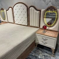 غرفه اخشاب • ميز تواليت • سرير ١٨٠×٢٠٠