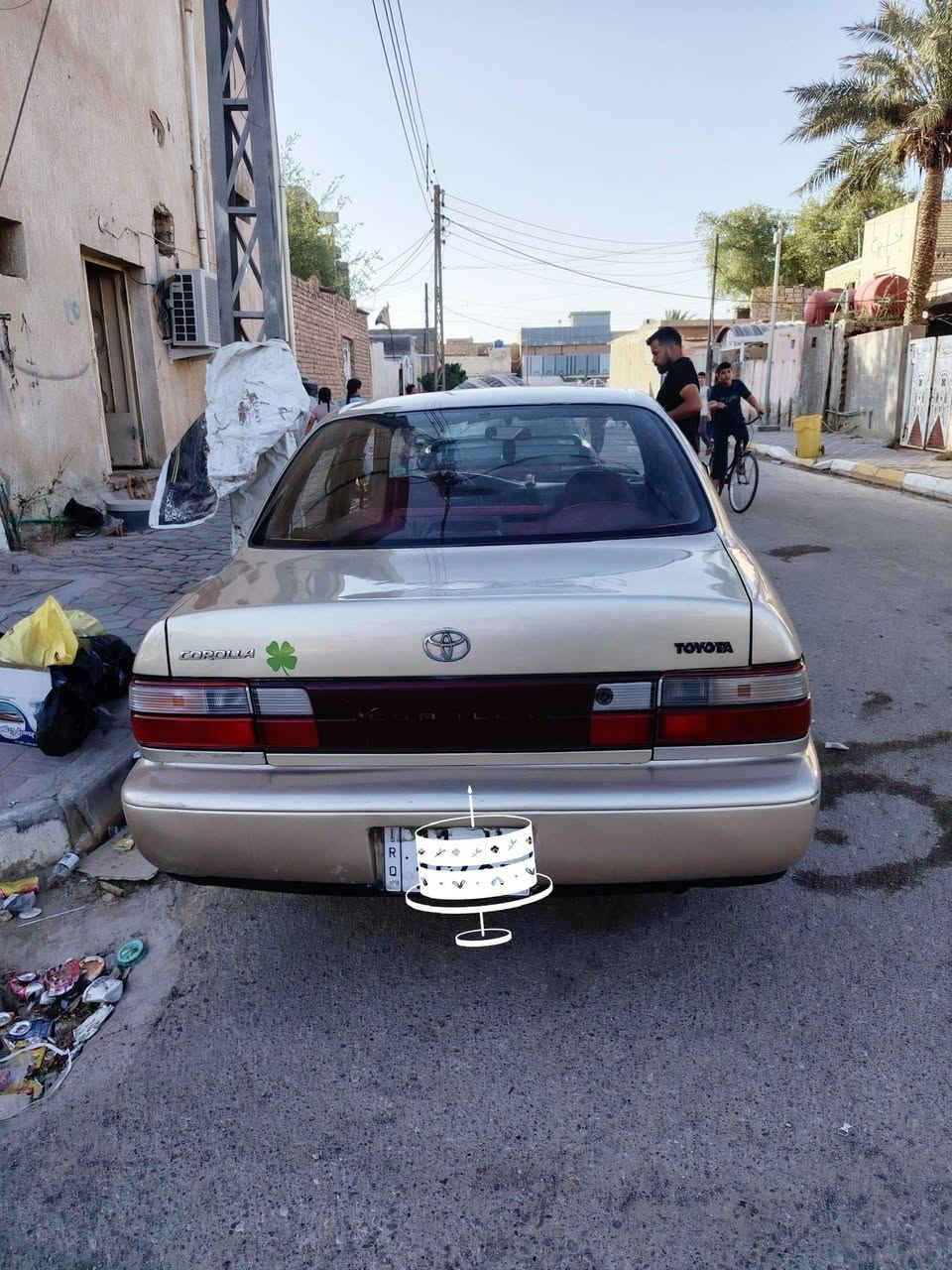 كورلا ٩٢ السياره مصبوغه جماليه اي ضربه ما بيها  
رقم بغداد بأسمي
سنويه جديده
العنوان. واسط قريب شارع بدره السعر ٥٥ وبيها مجال بسيط 
***********
