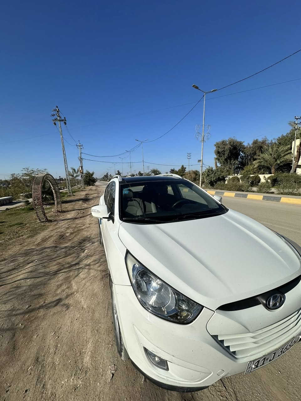 السلام عليكم 
توسان 2011 خليجي رقم بغداد انكليزي بأسمي فول مواصفات 1/1 شاشة كامرة بانورما السيارة مكفولة كفالة عامة السعر 142 مجال بسيط 
مكان بابل جبلة 
***********
