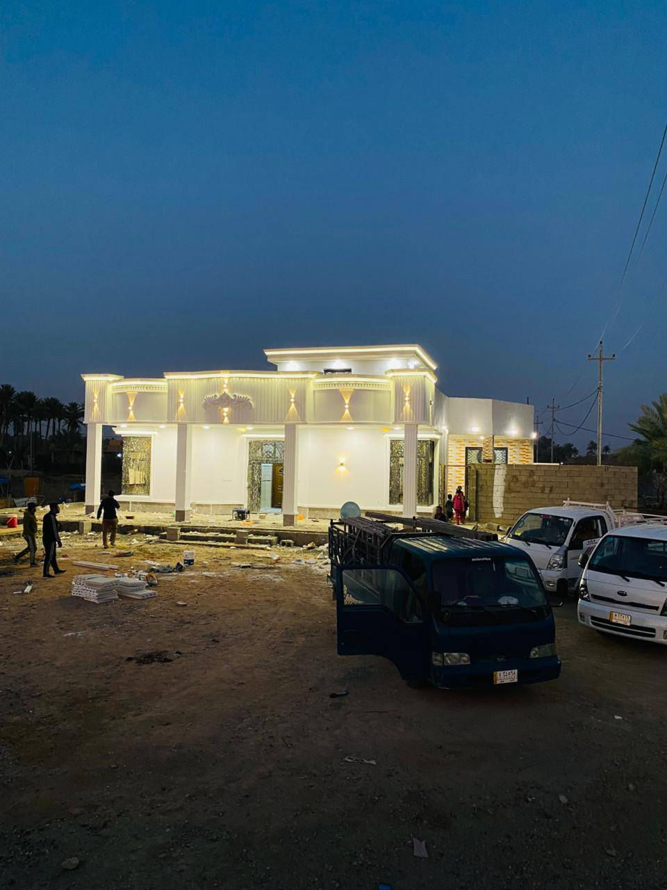 تم وعلى بركة الله إنجاز بيت رائد ابو عبودي النمراوي مع كادر الكهرباء أبو نشأت اكرم اسماعيل حسين العسافي ***********
***********
