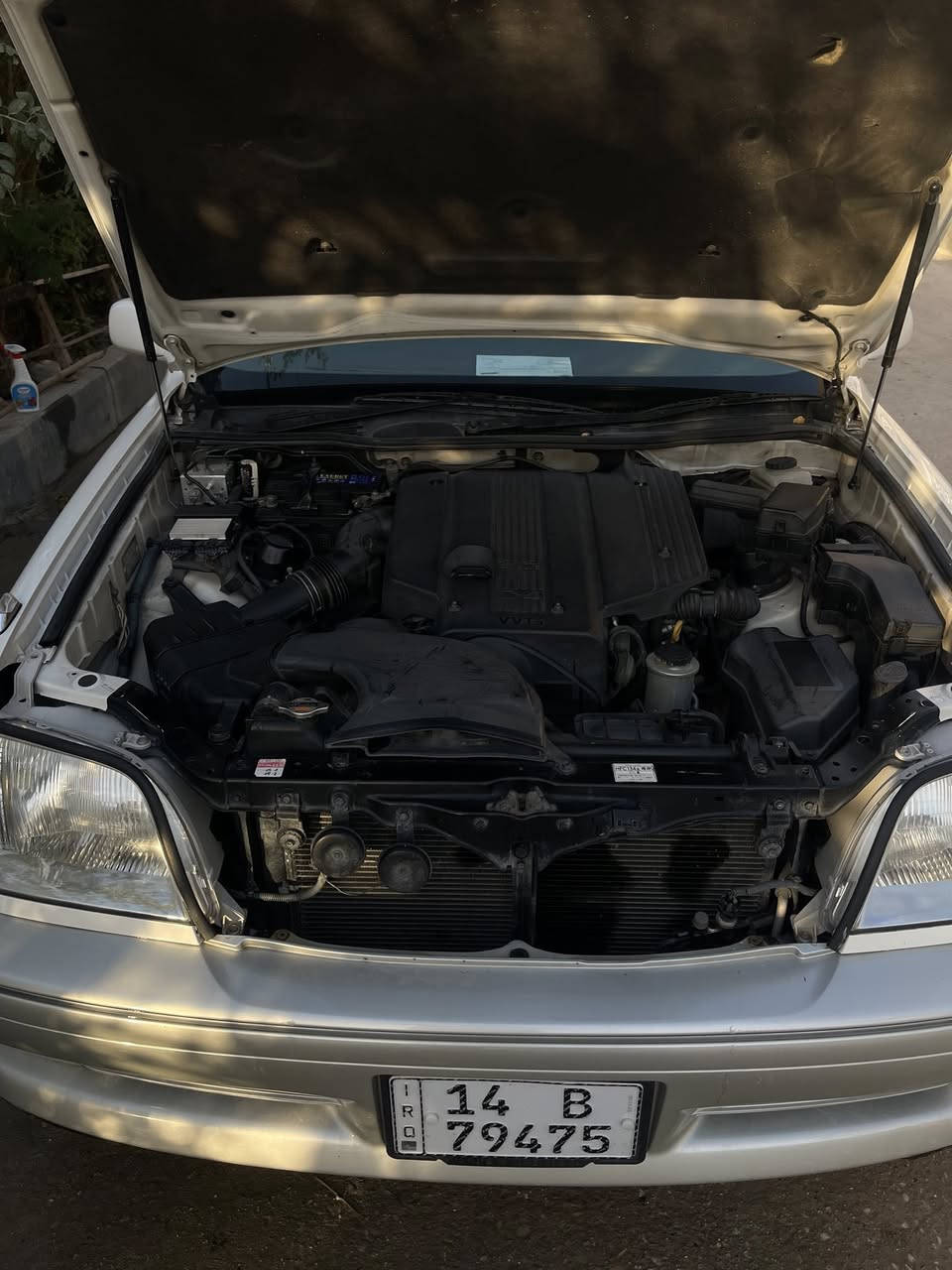 الهم صل علی محمد وعلی آل محمد
للبيع ملكه مديل2001 رقم بصره نكليزي تسجيل جديد ماشيه ١٢٠
كفاله 
شاصي 75 ديفور الجبير 
اربع دكم عاديه مو كرستال 
ثلاجه + تبريد خلفي
برده خلفيه كشنات كهربائيه +ستيرن كهربائي
السعر150 اي ستفسار ***********
