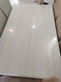 طاولة مرمر • كراسي جلد • طقم ٨ قطع