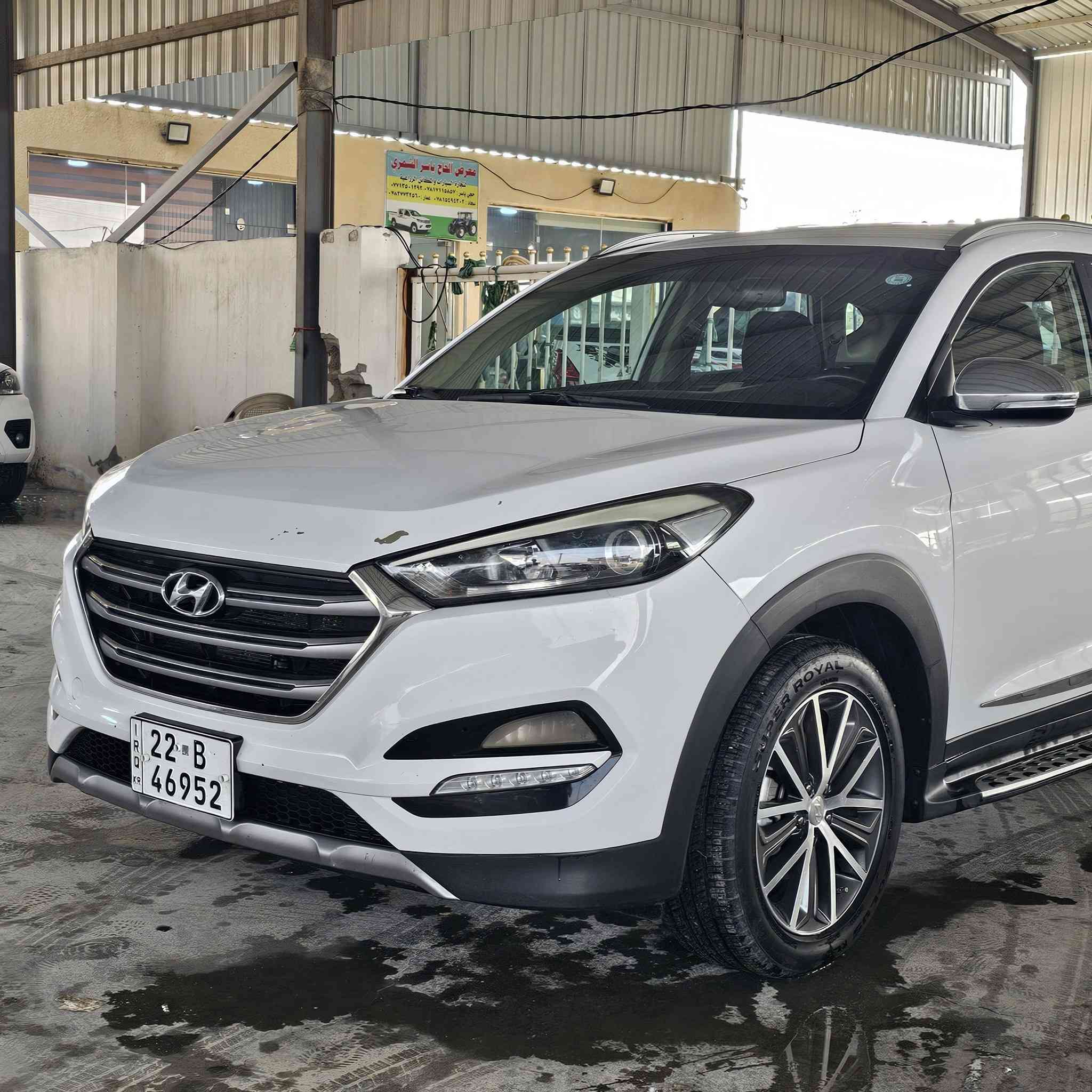 السلام عليكم 
توسان 2017 كوري 
كفالة عامه 
رقم اربيل مجدد
تحويل و كالة 
سعر 182  بيه مجال 
مكانة واسط / الزبيدية 
*********** 
***********
