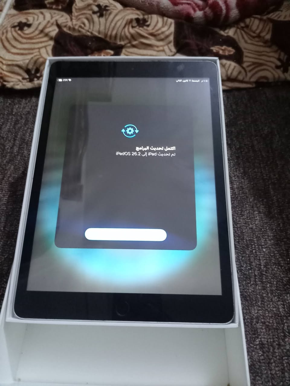 السلام عليكم شباب ايباد 9 للبيع او مراوس شعندك نزل جديد بعده ذاكره 64 قافل ايكلود ماله السعر 220 الف وبي مجال مكاني فلوجة حي جولان الثانيه متواجد خاص او علا رقم ***********
