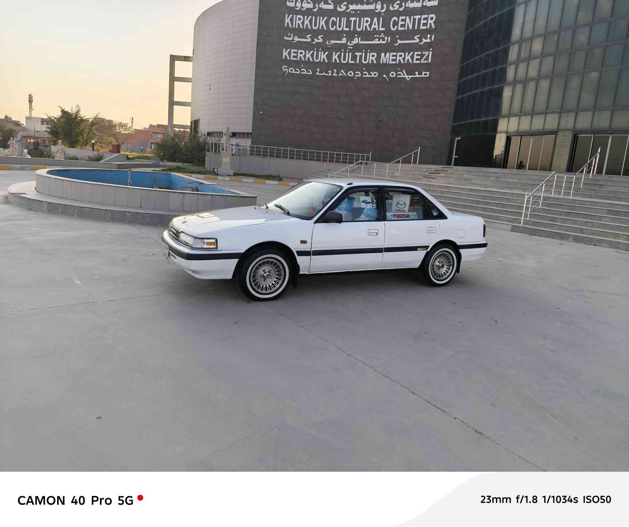 مازدا حجم 626 محرك 8بخ يعني مرغوب
موديل 1990 كيرمحرك تاخم صدر كهرباي كله بشرط
سنويه سنه منتهي 
بدون ضربه 3قطعه صبوخ بدون دواخل 
باقي تعديل مابي 4جام كهرباي تايرات جديد 
سياره حيل نضيف تراي وين ماتريد 
سياره جاهز ماناقص برغي 
مكان سياره داخل كركوك خلف مستفى ازادي 
اذا شراي خابر تدلل***********===***********
