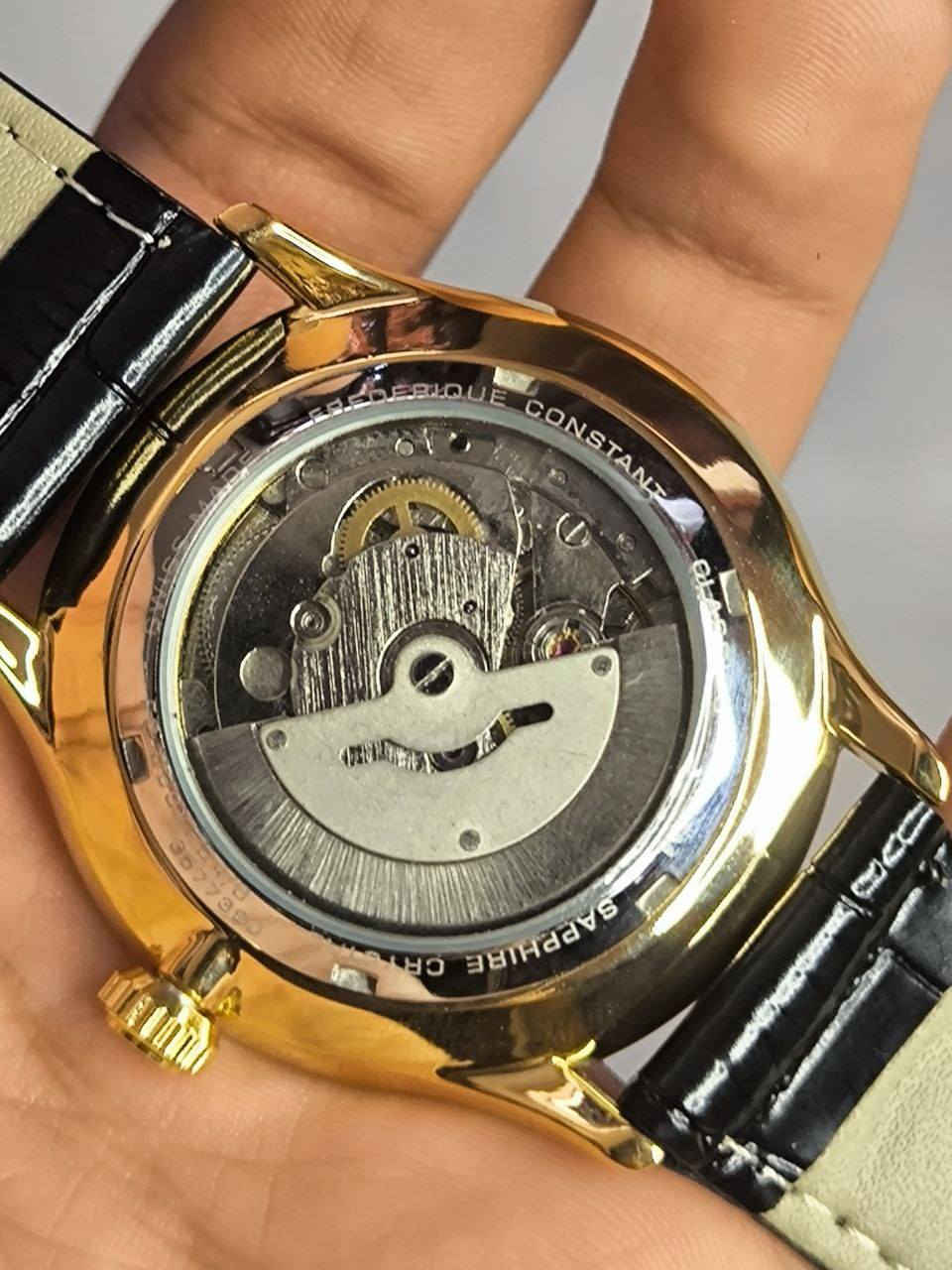 فريدريك Frederique Constant
تحفه فنيه تتخطى مفهوم الوقت 
لمحبي الهدوء 😌
الميناء مميزة
زجاج زفير مقاوم للخدش 
الهيكل مصنوع من الاستانلس ستيل 
مختمة من كل مكان
اميال وارقام  لامينوس 
مقاومة ماء وغبار 
منفذ تاريخ
سير جلد طبيعي

القطعة ابد ما تتفوت
ملاحظة متوفره قطعة واحده فقط 
السعر :- 70 الف ع اول تم 
للحجز والاستفسار يرجى الاعتماد خاص


**إذا كنت صاحب هذا الإعلان وتريد حذفه لأي سبب، رجاءا أرسل رسالة إلى الدعم الفني**