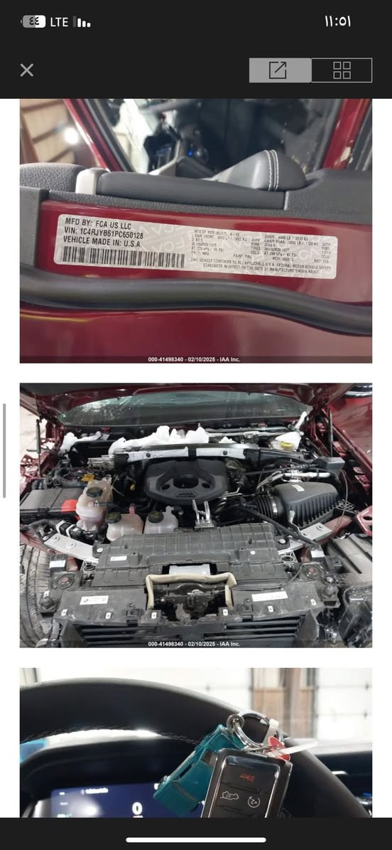 بيع او مراوس باقل احلى و افخم سيارة هايبرد حادث تخريب جدا بسيط موضح بالصور صبغ فقط جامل امامي وخلفي يعني قطعتين صبغ فقط بدون ايرباك بدون اي دواخل كفالة شرط السونار 😍🔥

Jeep Grand Cherokee 2023

جيب گراند شيروكي ٢٠٢٣

مواصفات السومت الفول بس بدون جكات

(مقاعد جلد+تدفئة+خزن-سقف بانوراما-٤ شاشة-٥ وضعيات قيادة-هجين شاحن-تدفئة المقود-رادار عدد ٤ كامرات عدد ٥ تبريد تدفئة كشنات شاحن واير ليس بردات خلفية هيتر بالسترين
مكينة ٤سلندر+توربو مع هجين شاحن و هايبرد حجم ٢.٠لتر 
ماشية ٢٥ الف  و بحالة جداً ممتازة اخت الزيرو 
رقم بغداد بسمي 
مكفولة من كير و محرك و كهربائيات
و ب سعر(335 )ورقة و بيها مجال
مكان السيارة بغداد المنصور
***********
