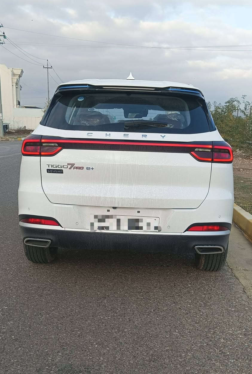 ‏ السلام عليكم للبيع تيگو 7 برو بلگن هايبرد
‏موديل 2024 زيرو ماشيه 800 كيلو 
‏ضمان شركه السراب 6 سنوات او 200 الف كيلو متر 
‏رقم اربيل جديد 
‏نظام Plug-in Hybrid (بنزين + كهرباء)
‏محرك بنزين 1.5 لتر تيربو + محرك كهربائي 
‏قير أوتوماتيك DHT 
‏أوضاع قيادة (EV / Hybrid / Sport / Eco)
‏إمكانية القيادة كهرباء فقط
‏بصمه تشغيل 
‏دواخل لونين
‏دخول ذكي بدون مفتاح
‏مقاعد جلد 
‏مقاعد أمامية كهربائية
‏تدفئة مقاعد 
‏شاشة وسطية كبيرة
‏شاشة عدادات رقمية كاملة
‏نظام معلومات وترفيه ذكي
‏Apple CarPlay / Android Auto
‏شحن لاسلكي للهاتف
‏إضاءة داخلية محيطية Ambient Light
‏4 ويل كب
‏مكيف قطعتين
‏تحكم ستيرن
‏مساعد ذكي
‏كاميرا 360 درجة
‏حساسات أمامية وخلفية
‏نظام الثبات الإلكتروني
‏نظام مانع انغلاق الفرامل ABS
‏مساعد صعود المرتفعات
‏مساعد نزول المنحدرات
‏مراقبة النقطة العمياء
‏التحذير من الخروج عن المسار
‏مثبت سرعة ذكي
‏فرامل طوارئ تلقائية
‏8 اير باج 
‏اضاءة LED أمامية وخلفية
‏مرايا جانبية كهربائية 
‏مرايا قابلة للطي
‏فتحة سقف بانوراما
‏جناح خلفي
‏جنطه فتح وغلق كهربائيه 
‏داش كام 
‏نظام مراقبة ضغط الإطارات
‏عزل صوتي 
‏نظام استرجاع الطاقة
‏مكان السياره اربيل 
‏السعر 243
‏ه: ***********
‏
‏
