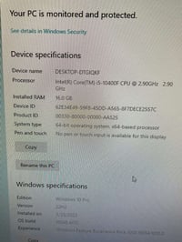 i5-10400F • RTX 2080 Super • رام 16GB