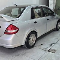 نيسان تيده 2008 خليجي محرك 1600 مصبوغه حزام عده قماره اثر جراد ضرها جا...