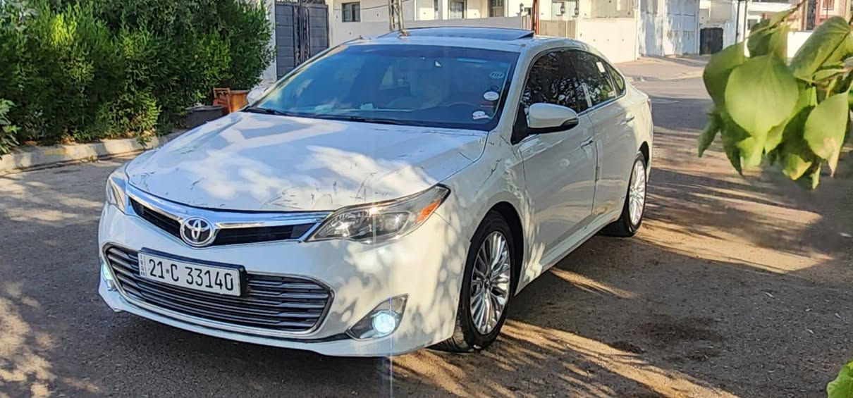 ‏...﷽
‏ TOYOTA AVALON 2013✅
‏تیۆتا ئەڤەلۆن 2013
‏خلیجی فول فول LIMITED دوو حاسە 
‏بەصمە
‏سڵاید
‏کوشن جلد نەدراون لۆکە 
‏کوشن هیتەر 
‏کوشن سەیڤ
‏پێش و دوا حاسە
‏کامێرا
‏شاشە گەورە
‏تەبرید لەمس
‏تەبرید مەرکەزی
‏گێر سوکان
‏سوکان ڤۆلیۆم
‏تەحدید سورعە
‏بریم دەرەجە یەک
‏‎فوول مواصفات 
‏بیلاد پەردە
‏مۆدی لێخورین eco&norman&sport
‏
‏‎تاخم پێش و دوای لۆکە 
‏سەنەوی تازەیە تا 2031 بەناوی خۆمەوەیە 
‏کۆدی بەنزینی هەیە 
‏گێر و مەکینەی بەشەرت نەکراوەتەوە دجیتاڵیشی نییە

‏نرخ:153$

‏ژ.م ***********
‏ كركوك, العراق
