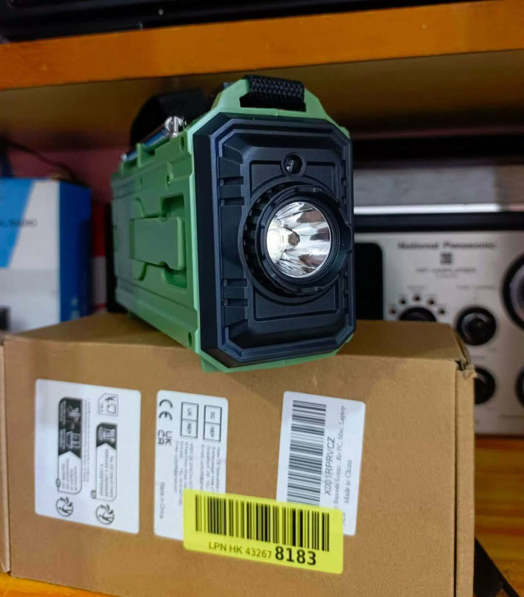 راديو استيراد أوربي خاص
موجات FM-MW_SW 7.
موجه طقس WB
شاشه دجتل
لايت عدد ٢ قوي جدا
منفذ USB يشغل فلاش صوتي 
شحن منفذ شحن تايب سي شحن سريع 🌹
حجم بطاريه ليثيوم ١٢ الف ملي أمبير 😊
يشحن عن طريق طاقه شمسيه
ايضا يشحن هندر ميكانيكي يدوي للشحن
يشتغل باتري حجم صغير عدد ٣
منبه وساعة
إنذار صوتي مع رماش وصوت عالي جدا
السعر ٥٠ الف مع توصيل 👉👉👉👉👉


**إذا كنت صاحب هذا الإعلان وتريد حذفه لأي سبب، رجاءا أرسل رسالة إلى الدعم الفني**
