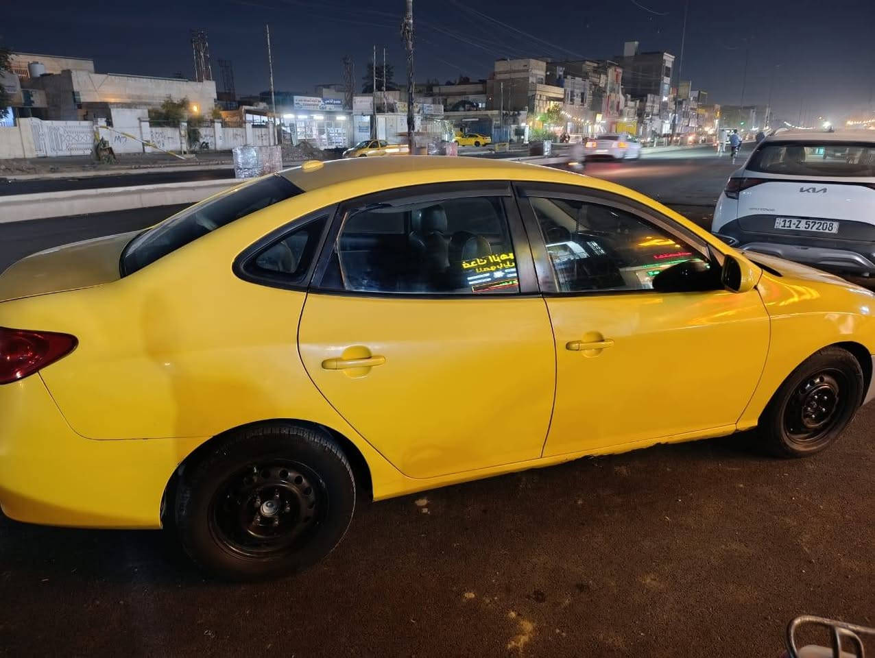 سلام عليكم اخوان لنترا للبيع موديل 8 مكينه الفين وارد مريكي حادثهه جاملغ خلفي رقمهه بغداد رقم لهاتف *********** مكانهه بغداد
