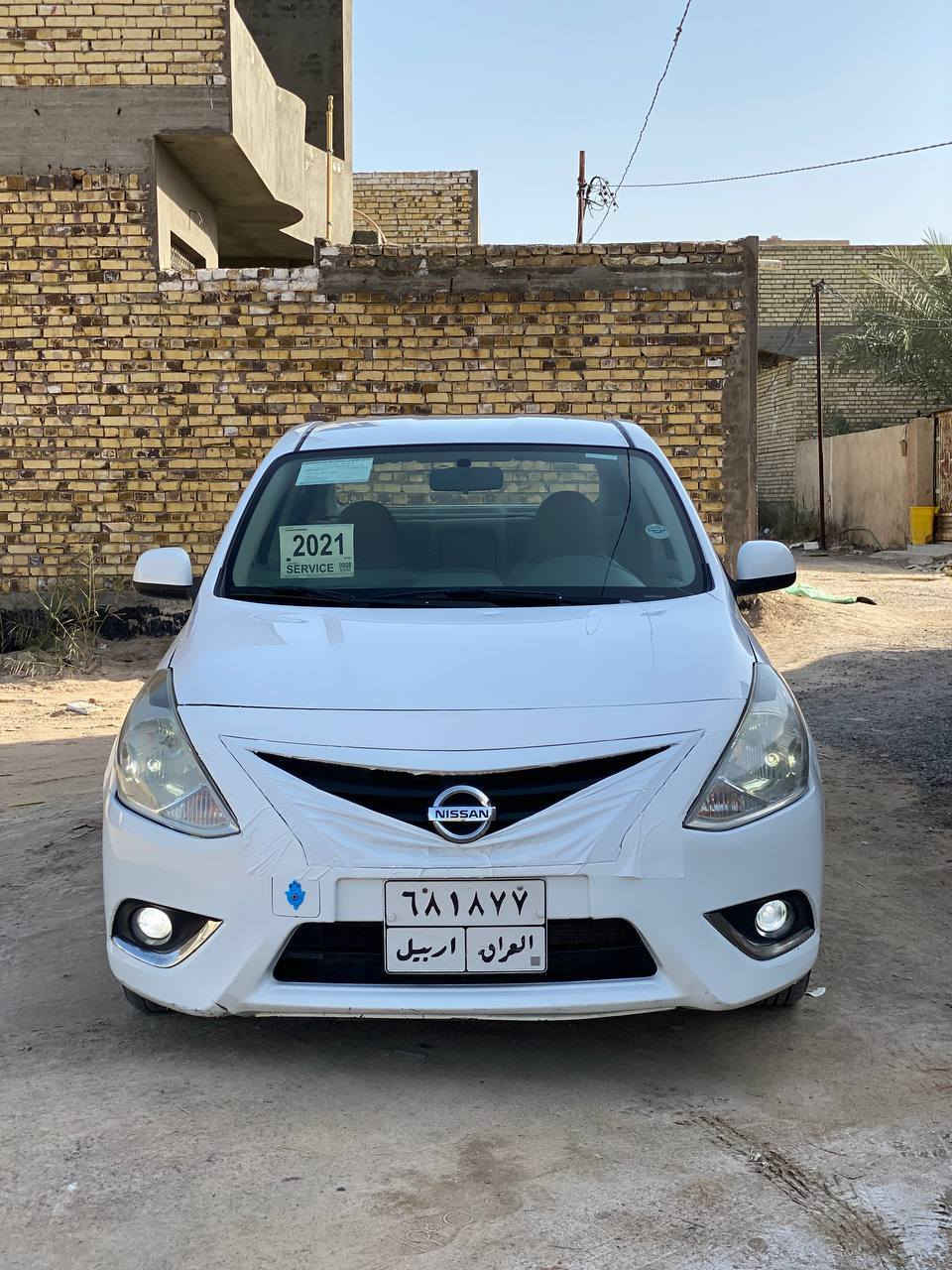 سلام عليكم للبيع نيسان صني مديل 2021 شاشه كامره تحكم سترين حاكيه حساسات خلفيه يدات نيكل مواصفات صني حلوه تخم تاير جديد مانقصهه اي شي مكينه وكير حداديه جاهزه احله من صور رقم اربيل اتريد تحويل او وكاله مضمون سياره بيها ربع باب صبغ بس باقي كفاله عامه مكاني بلنجف الكوفه شارع مطار شراي يتصل ونه خادم *********** سعر 105 بيها مجال النجف, العراق
