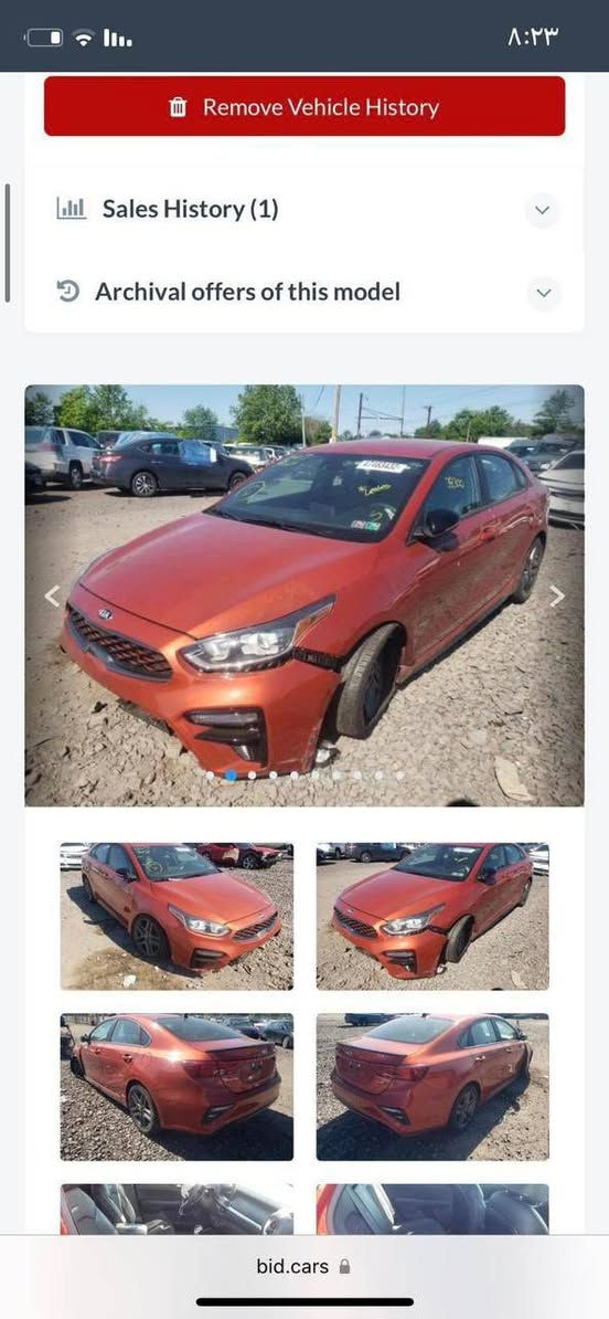 السلام عليكم فورتي ٢٠٢٠ جي تي لاين لون مشمشي رقم اربيل ماشية ٨٥ الف ميل السعر ١٥٠ وبيه مجال للاتصال على الرقم *********** مكان السيارة بغداد البياع الحادث مثل ما موضح بالصور والفيديو ايرباك استيرن فقط
