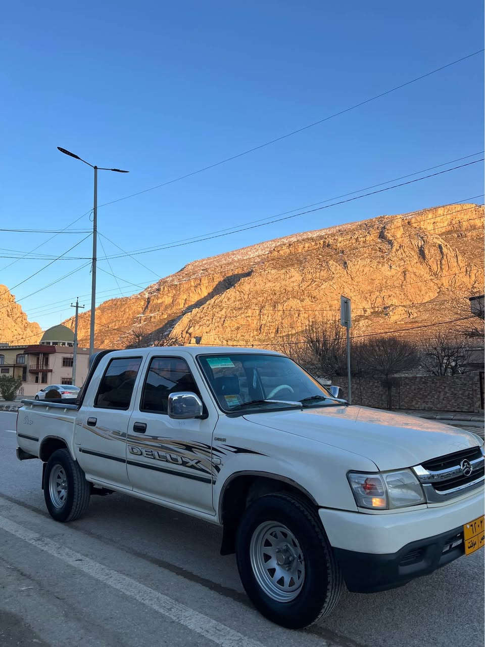 پیکەب دێر مۆدێل 2007 
مەکینە بەخ 
مەنەفێست ئەسڵی پاکانە مرور غڕامە بەشەرت 
دەعامی بۆ دەعامی بێ بۆیاغ 
169هەزار حەقیقی ڕۆشتوە 
مەکینە گێڕ ئەکسل بەشەرت 
***********
*********** سوران, أربيل
