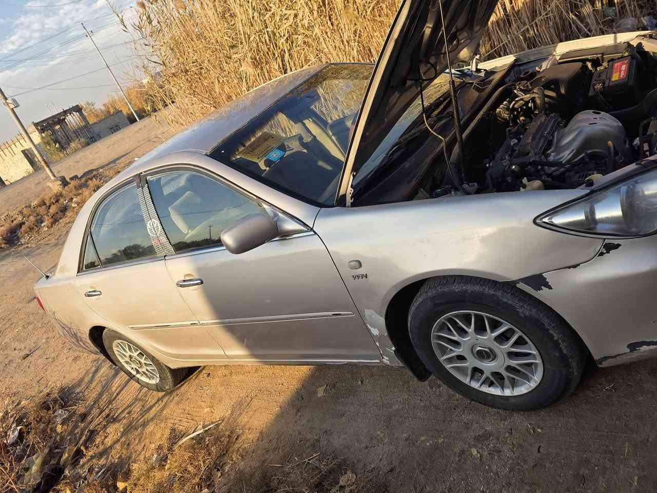 كامري خليجي موديل 2004
بيه صبغ جماليه 
مكينه اربعه اسلندر
رقم جديد بسمي تحويل ثاني يوم
الاتصال ***********
