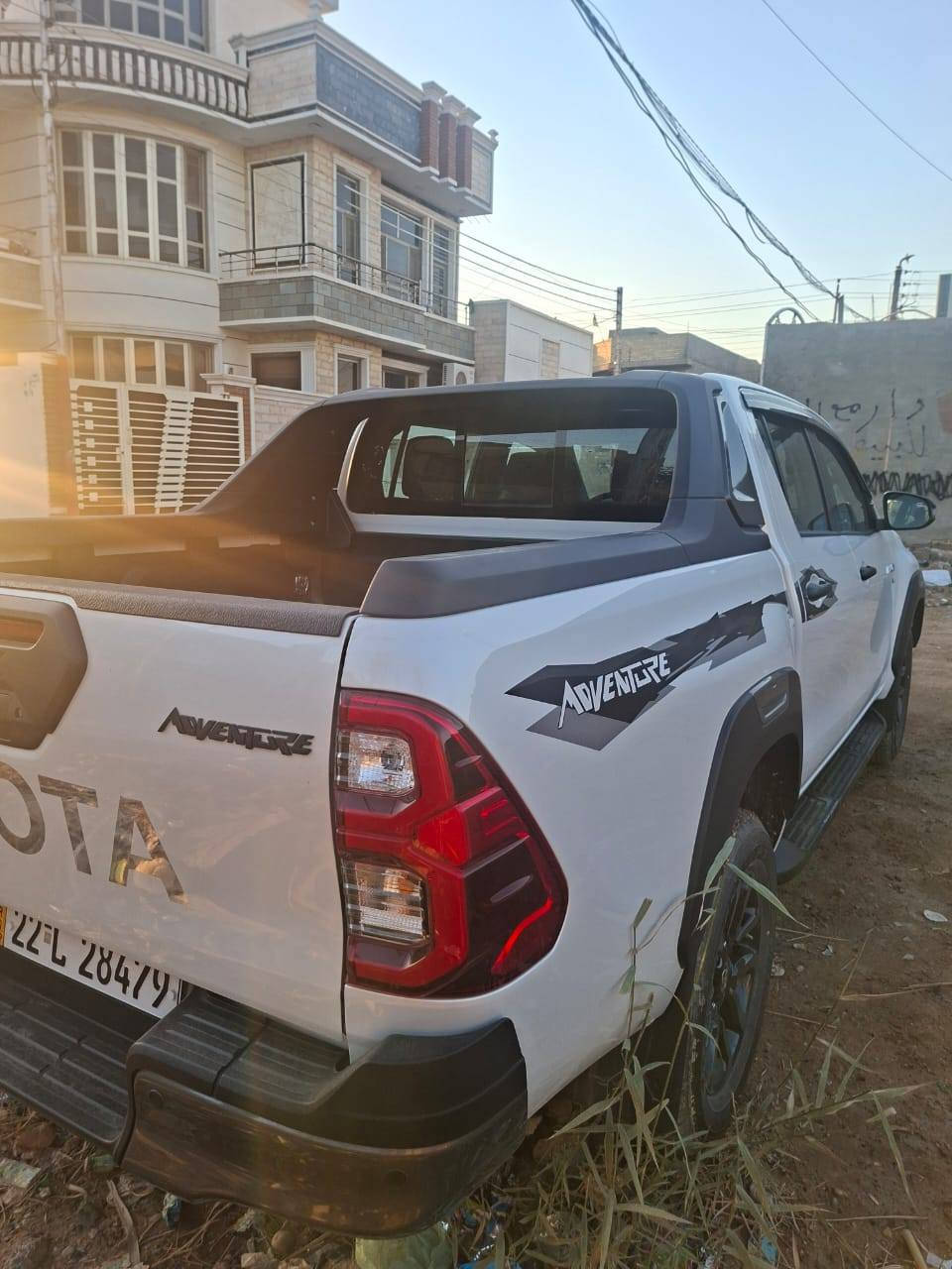 السلام عليكم هايلوكس 2025
 زيرو ادفنجر سعودي أصلي
 منفاخ هوأ دبل سنتر لوك
6 سلندر  سيارة مكفولة كفالة عامة
السعر 440 ورقة 4 شدات و40
مكان السياره بغداد بسماية
***********
***********
