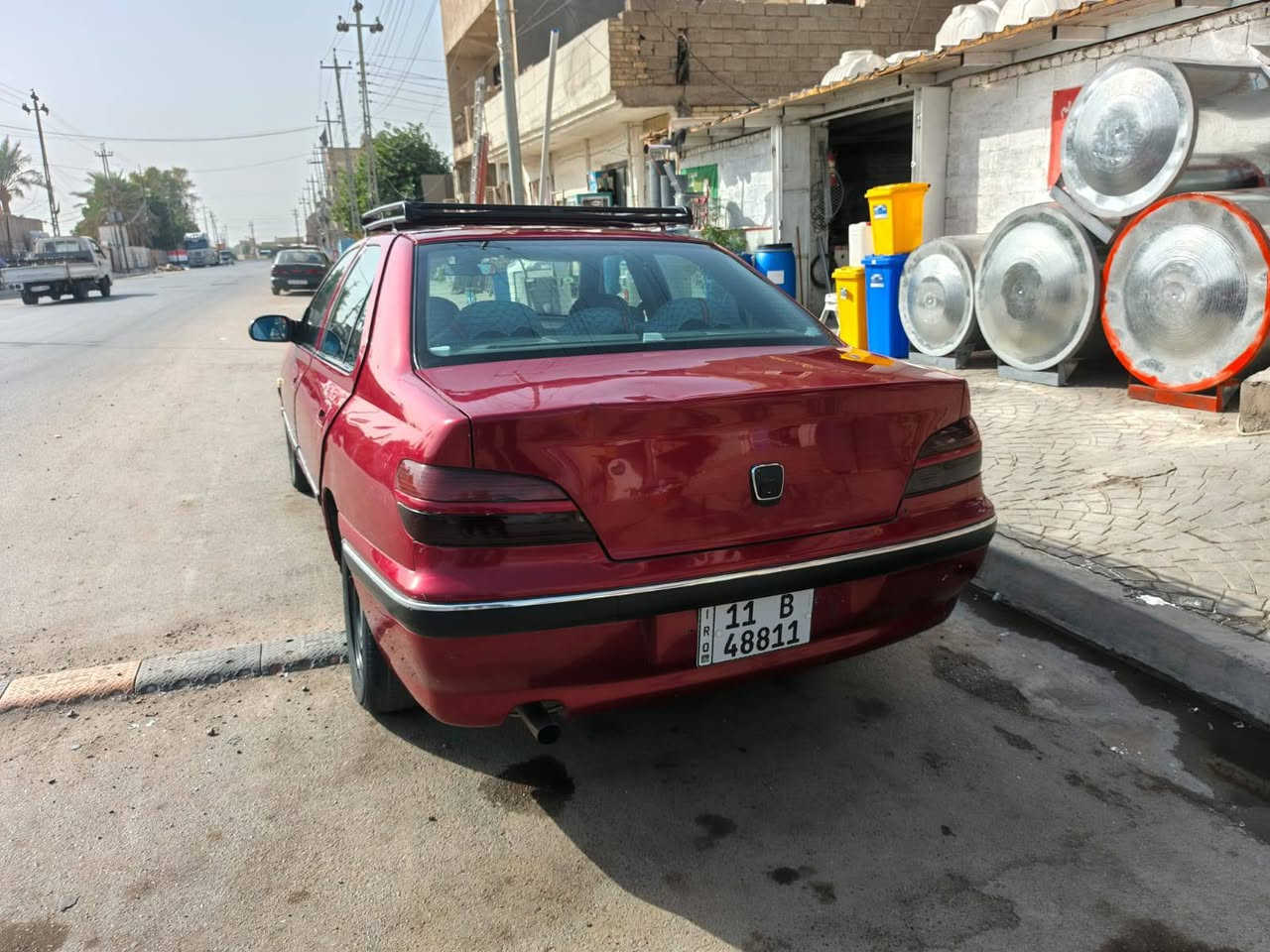 بيجو فرنسي للبيع
المكان بغداد السعر 40 وبيها مجال قليل 
***********
