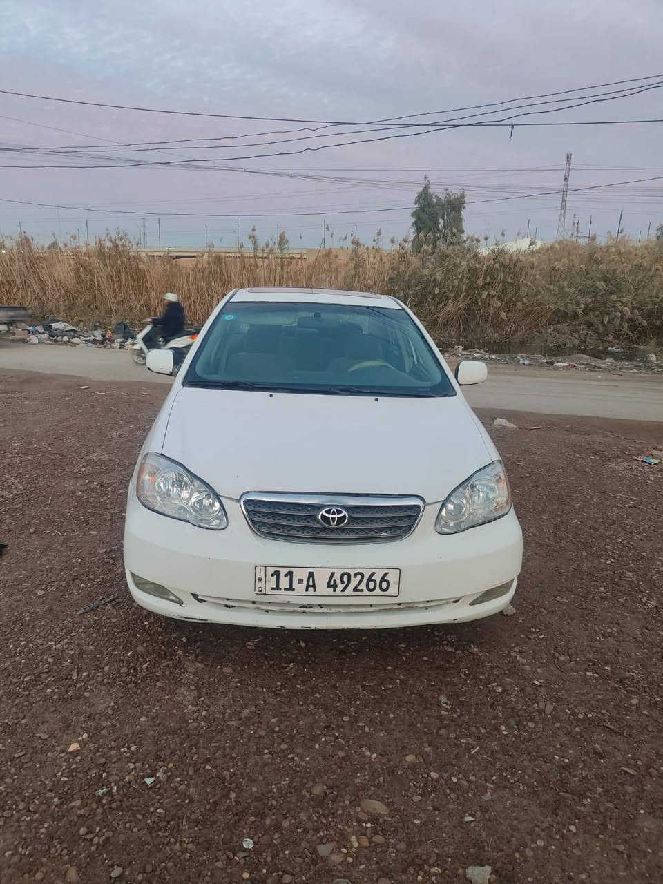 السلام عليكم ورحمه الله وبركاته 
كورلا موديل 2006مصبوغه عام للجماليه باستثناء القماره رقم بغداد باسمي كير اوتو محرك 1800 تخم تاير جديد قبل اسبوعين شديته صدر نص عمر باتري جديد تبريد ثلج شاشه تاب بلوتوث انترنت السيارة خير من الله صلوات على محمد من اخذتها لحد هذا اليوم مافاتح بنيد بس دهن وماي وبانزبن وترايك البصرة السعر 78وبيها مجال حك الجيه مكاني بغداد 
للاستفسار ***********
