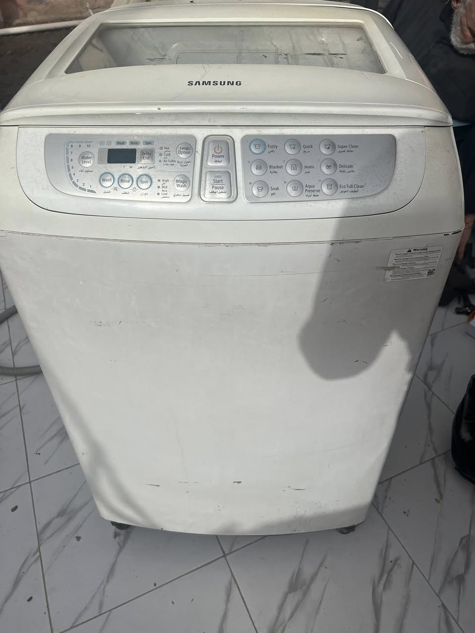 غساله إلكترونيه فقط يرادله برمجه


**إذا كنت صاحب هذا الإعلان وتريد حذفه لأي سبب، رجاءا أرسل رسالة إلى الدعم الفني**