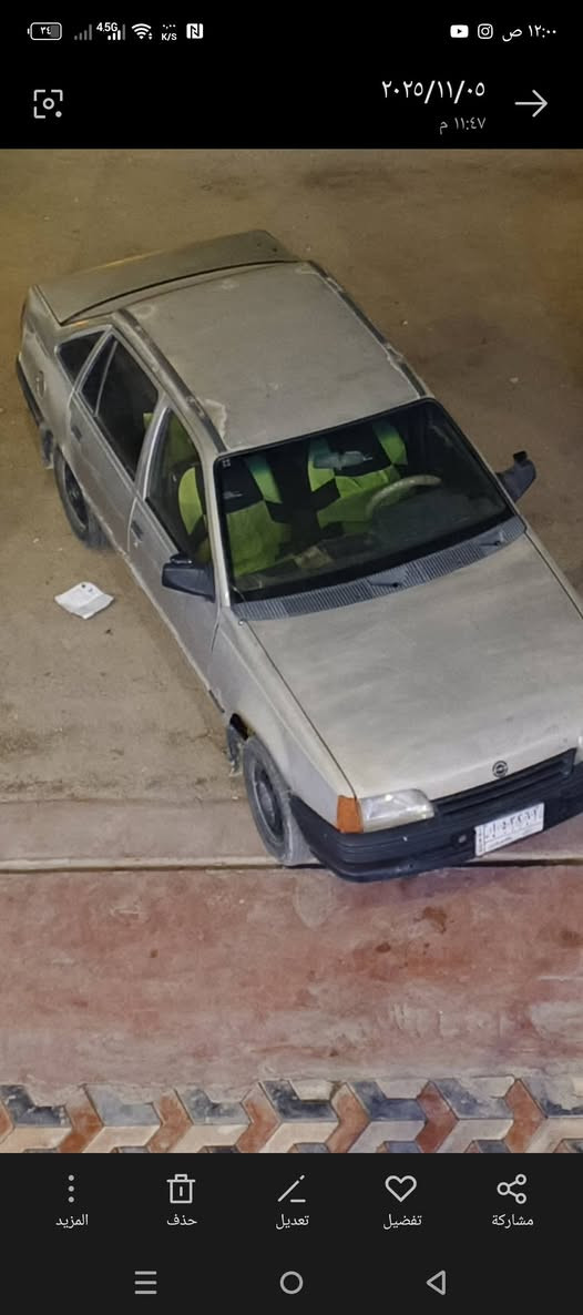 اوبل كاديت 1987
رقم بابل 
السعر 14 مع المحال 
للتواصل الاتصال
***********
